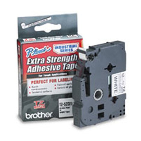 Brother | S231 | Laminated tape | Thermal | Black on white | Roll (1.2 cm x 8 m) - 3
